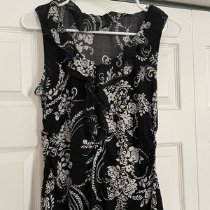 Black and white, White House Black Market top.